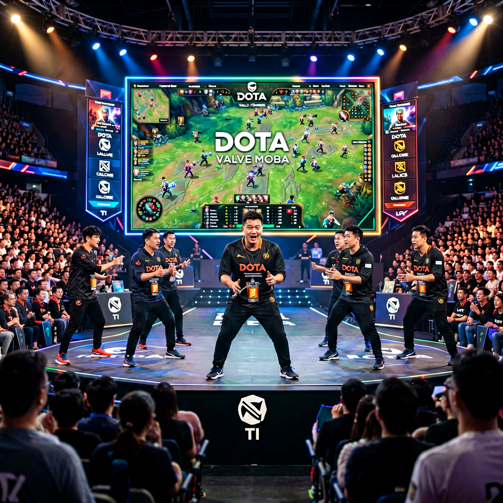 DOTA2国际邀请赛比赛现场